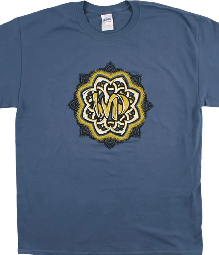 Liquid Blue TShirt Men Widespread Celtic Knot Blue TShirt