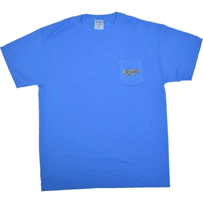 Liquid Blue TShirt Men Widespread Panic St Augustine Pocket Blue TShirt
