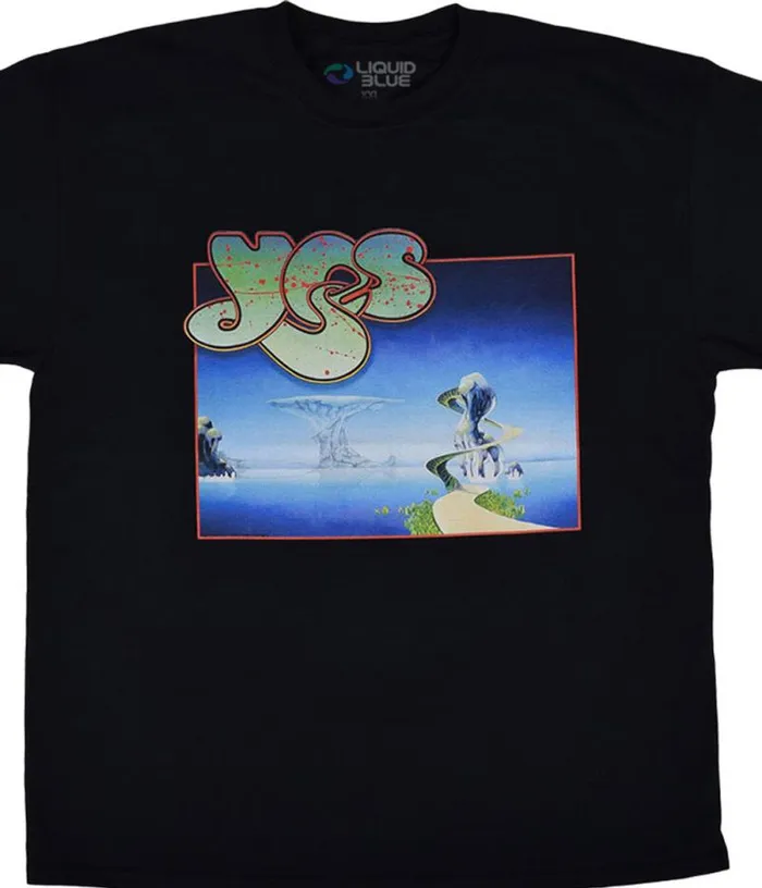 Liquid Blue TShirt Men Yessongs Black TShirt