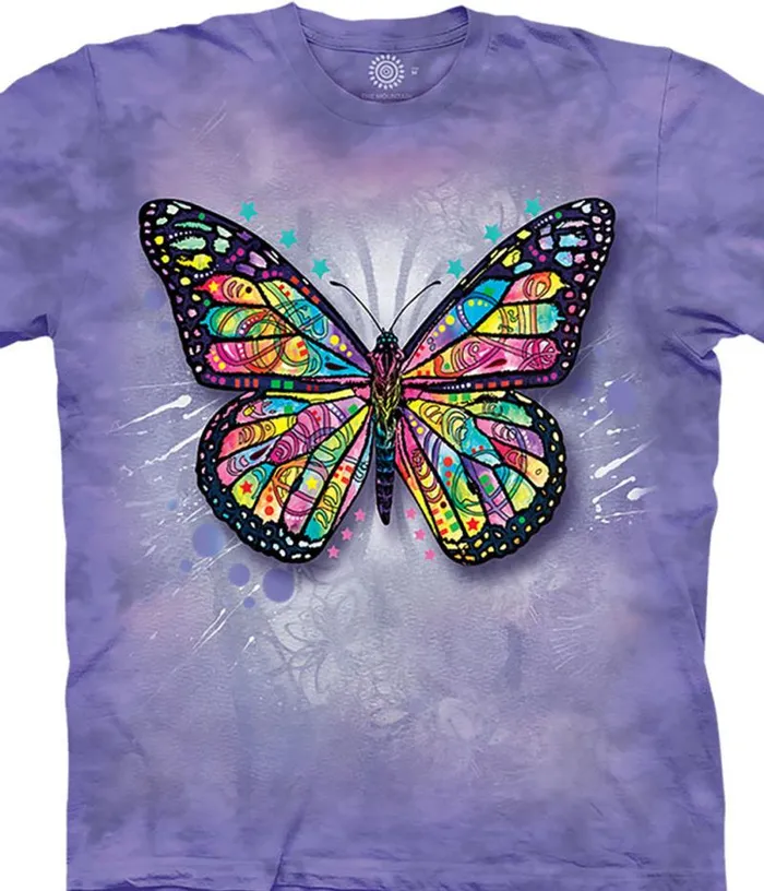 Liquid Blue Youth Kids Butterfly Kids039 TShirt