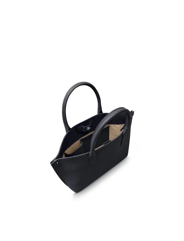 Little Ai Messenger Bag In Cervocalf Leather Denim Women Akris Crossbody Bags