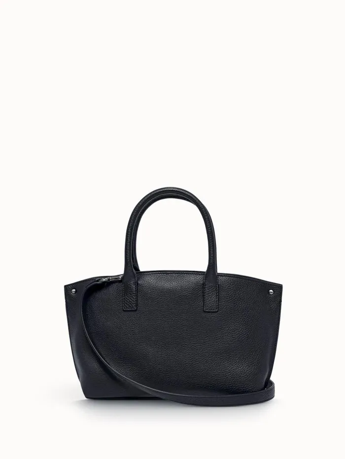 Little Ai Messenger Bag In Cervocalf Leather Denim Women Akris Crossbody Bags