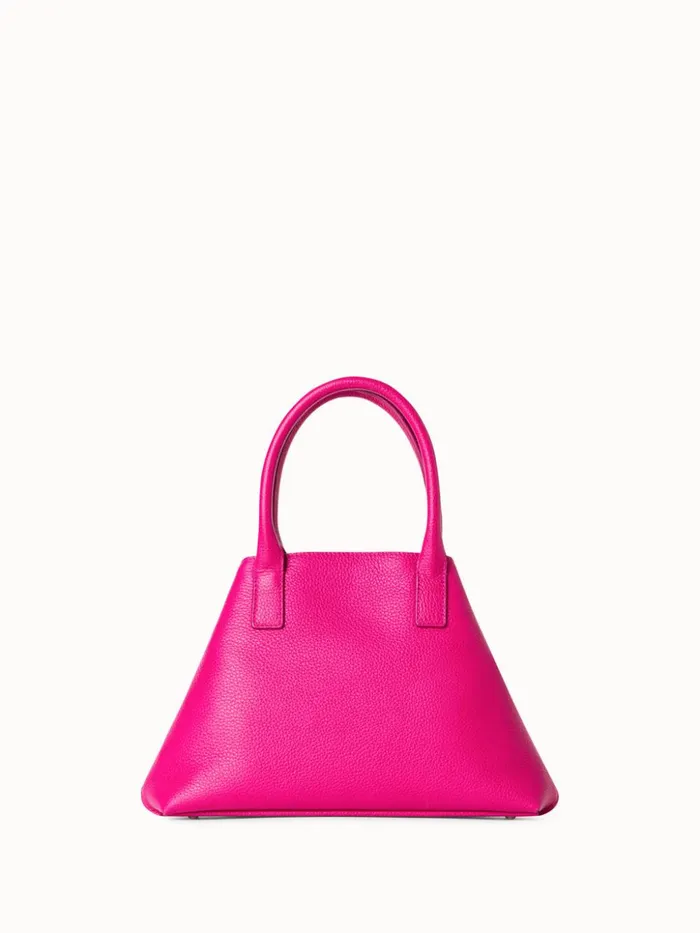 Little Ai Messenger Bag In Leather Pink Women Akris Crossbody Bags