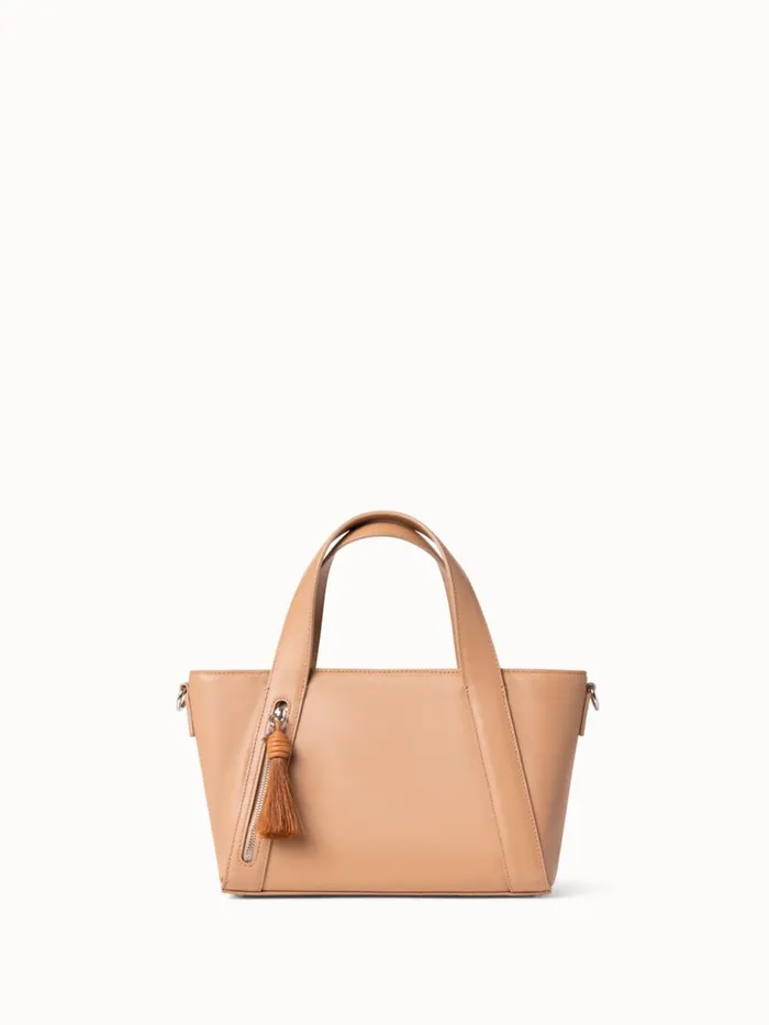 Little Alexa Handbag In Softcalf Leather Cordage Women Akris Crossbody Bags