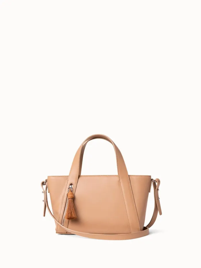 Little Alexa Handbag In Softcalf Leather Cordage Women Akris Crossbody Bags