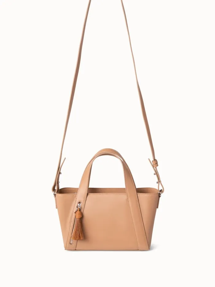 Little Alexa Handbag In Softcalf Leather Cordage Women Akris Crossbody Bags