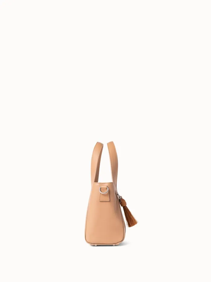 Little Alexa Handbag In Softcalf Leather Cordage Women Akris Crossbody Bags