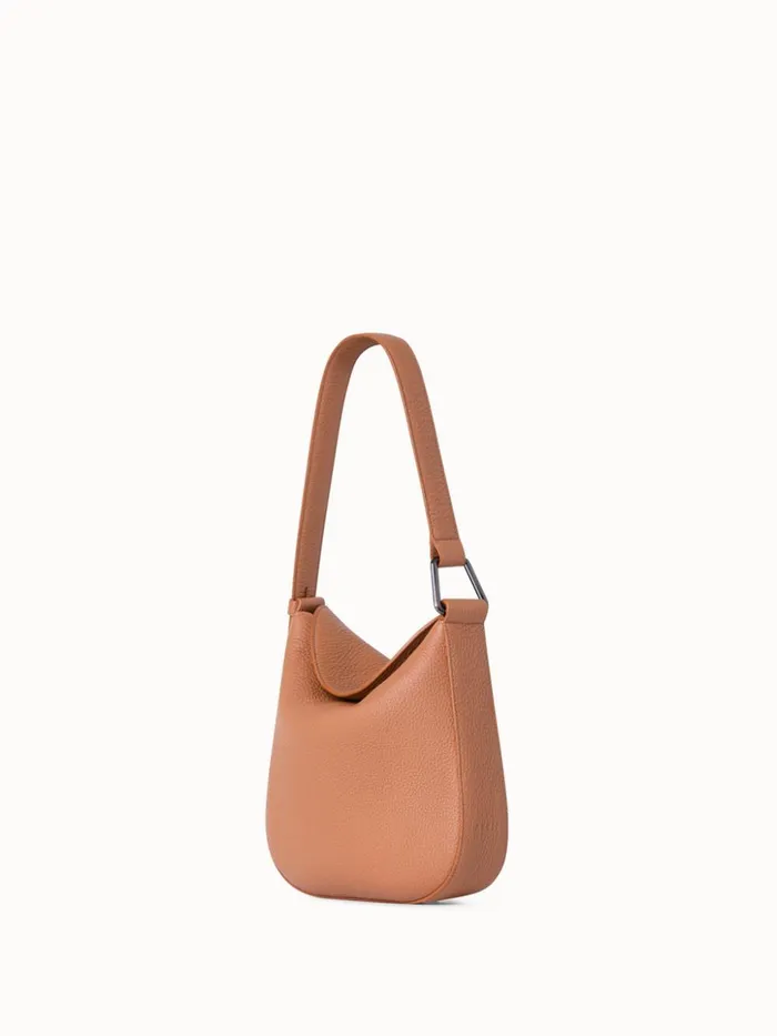 Little Anna Hobo Bag In Leather Cuoio Women Akris Shoulder Bags