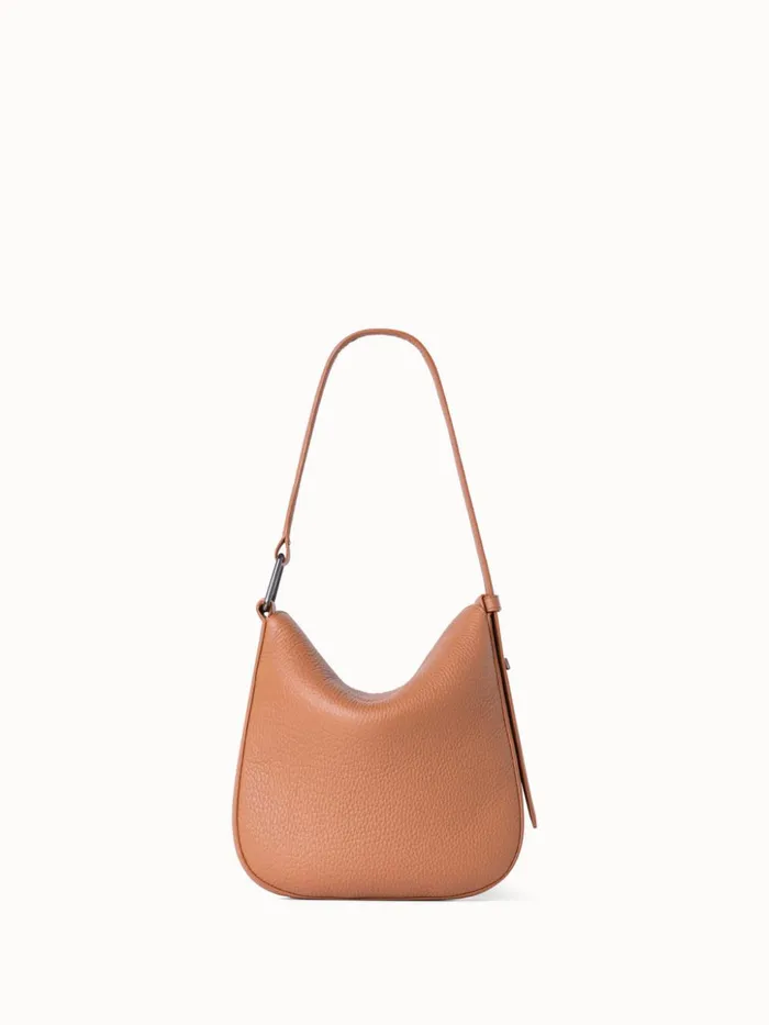 Little Anna Hobo Bag In Leather Cuoio Women Akris Shoulder Bags