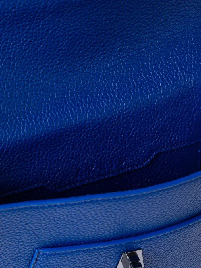 Little Anouk Messenger Bag In Leather Ocean Women Akris Messenger Bags
