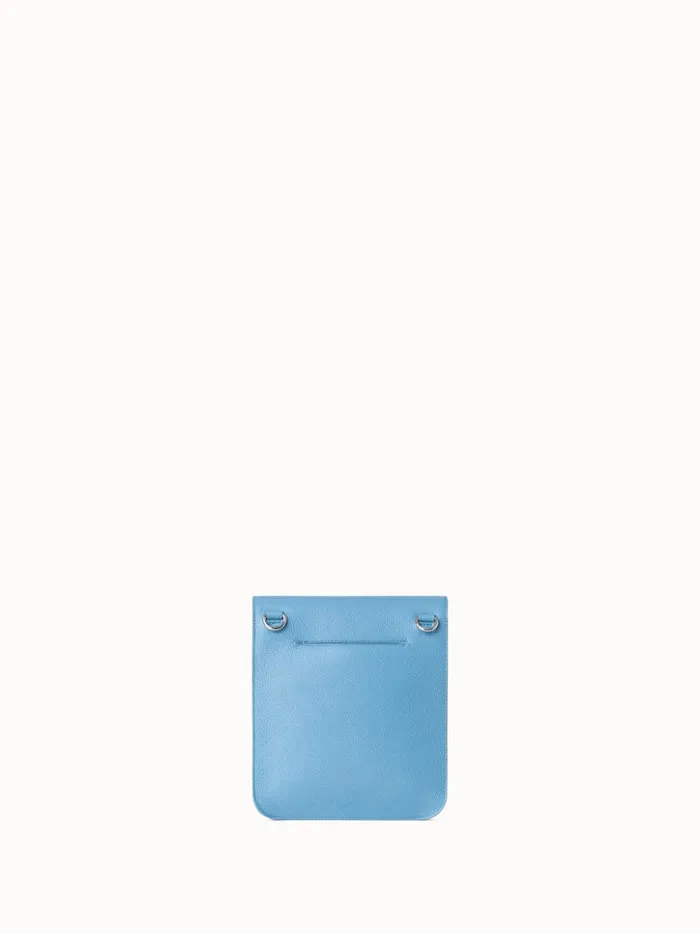 Little Anouk Messenger In Calf Leather Sky Women Akris Mini Bags