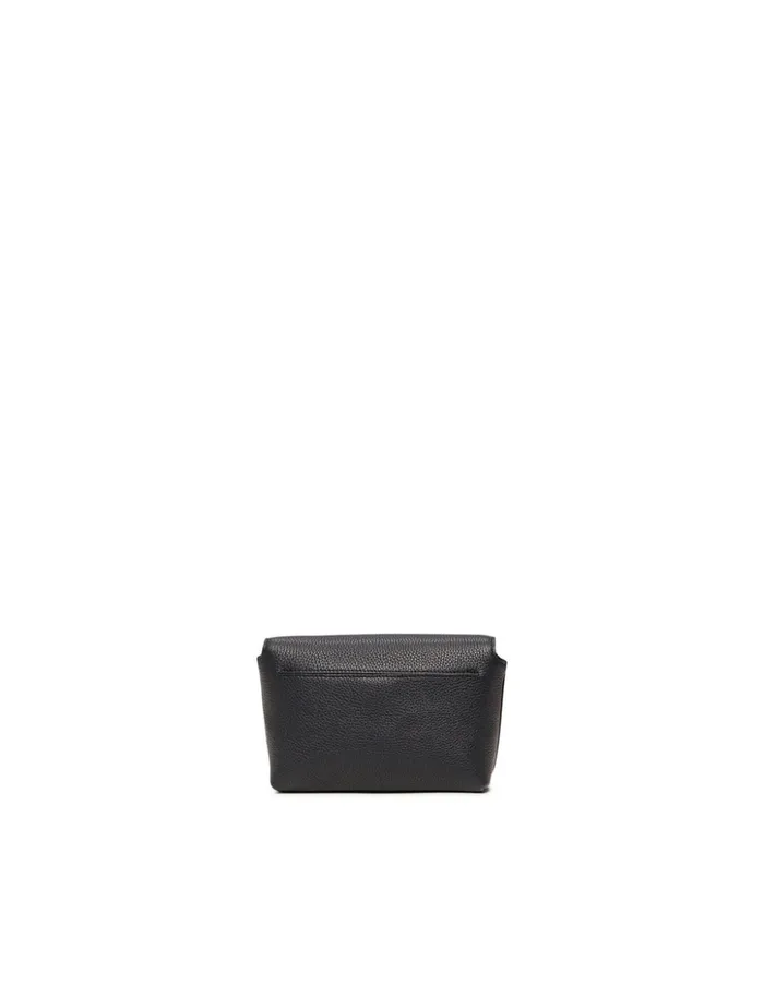Little Day Bag In Cervocalf Leather With Graphite Colored Hardware Denim Women Akris Mini Bags
