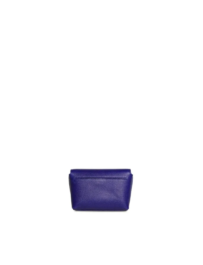 Little Day Bag In Cervocalf Leather With Graphite Colored Hardware Iris Women Akris Crossbody Bags