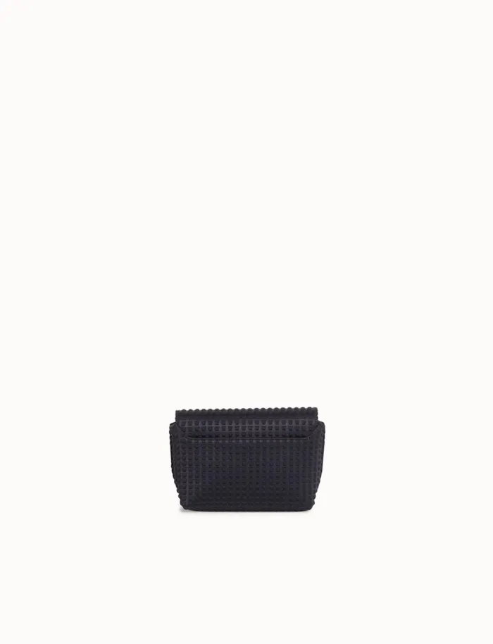Little Day Bag In Techno Trapezoid Fabric Black Women Akris Mini Bags