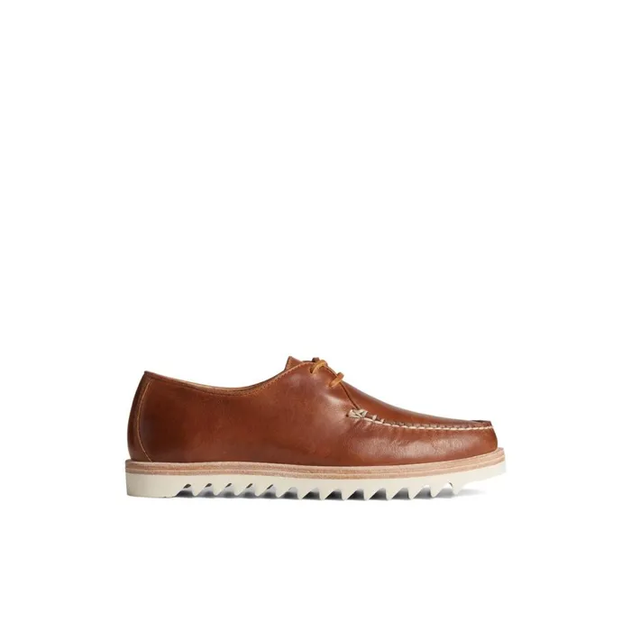 Loafers and Oxfords Men Sperry Unisex Captain x27 s Vibram Oxford Medium Beige