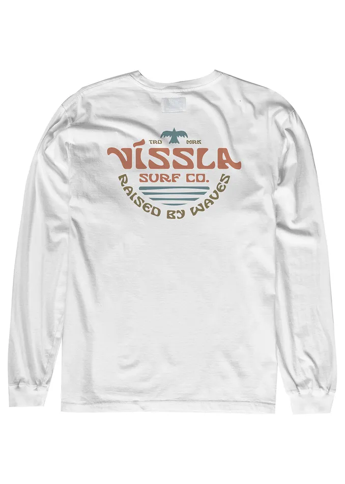 Long Sleeve Tees West Winds Ls Pkt Tee White Vissla Men