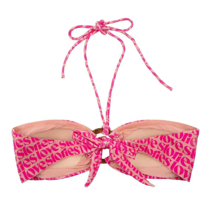 Love Stories Bikini Tops Harper Bikini Top Pink 8211 Women