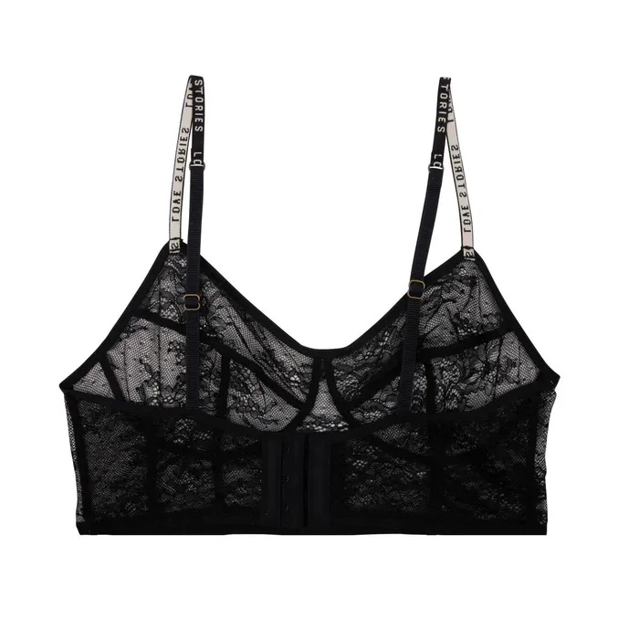 Love Stories Cup A To D Celia Bralette Black 8211 Women