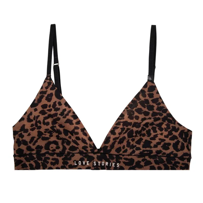 Love Stories Cup A To D Drew Bralette Leopard 8211 Women