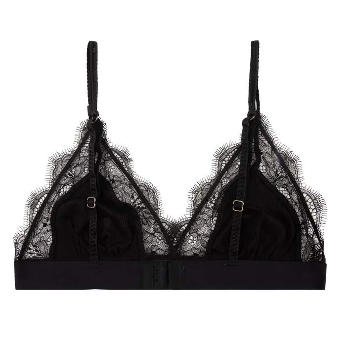 Love Stories Cup A To D Love Lace Bralette Black 8211 Women