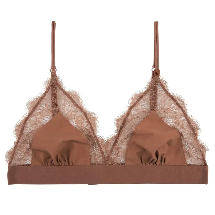 Love Stories Cup A To D Love Lace Bralette Medium Brown 8211 Women