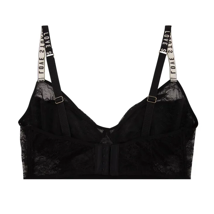 Love Stories Cup E To F Celia Bralette Black 8211 Women