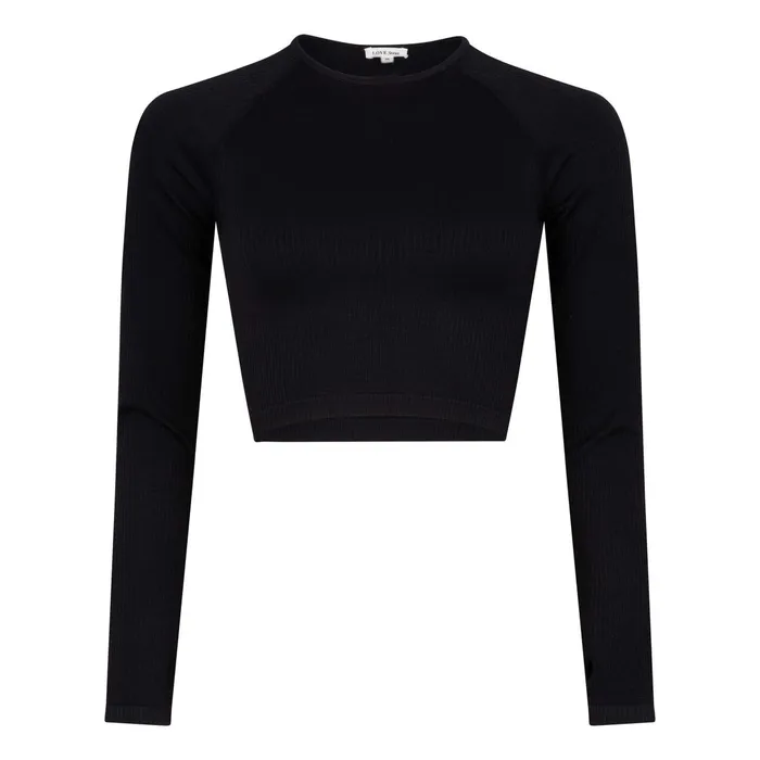 Love Stories Gymwear Nightflight Top Black 8211 Women