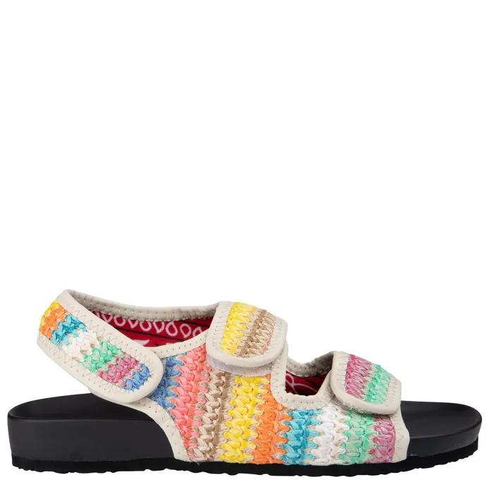 Love Stories Slippers Arizona Love Sandals Raffia Multicolour 8211 Women