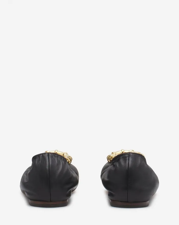 Mlodie Leather Ballerina Flat Black Women Lanvin Ballerinas Mlodie Leather Ballerina Flat Black Women Lanvin Ballerinas