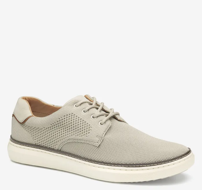 McGuffey 2 Knit Plain Toe Beige Knit Shoes Johnston and Murphy Men
