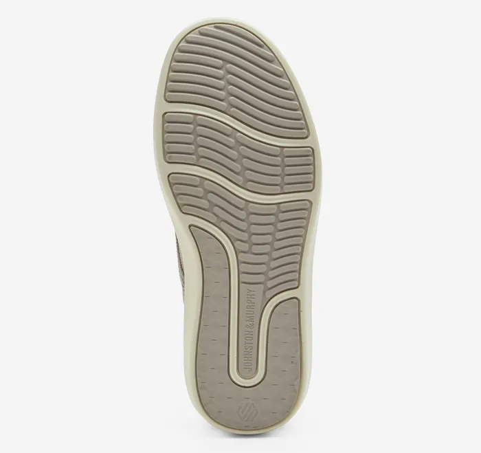McGuffey 2 Knit Plain Toe Beige Knit Shoes Johnston and Murphy Men