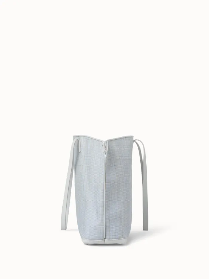 Medium Ai Shoulder Bag In Horsehair Leblancnoir Women Akris Shoulder Bags