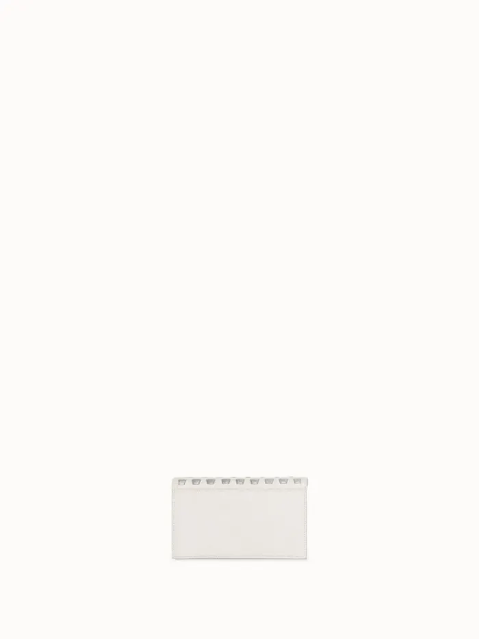 Medium Anouk Crossbody Clutch Bag With Handwoven Details Cream Women Akris Crossbody Bags