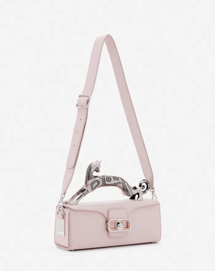 Medium Leather Pencil Cat Bag Ros Women Lanvin Crossbody Bags and Shoulder Bags