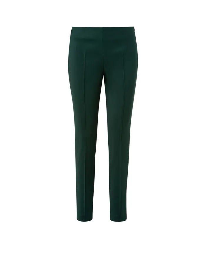 Melissa Cotton Techno Stretch Pant Gallus Green Women Akris Pants