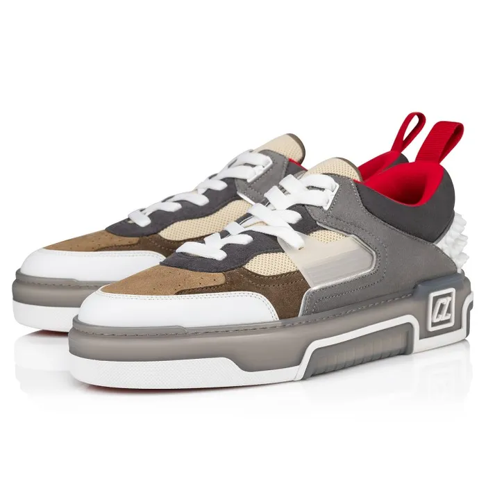 Men Astroloubi Sneakers 8211 Calf Leather Suede And Irdidescent Nappa Leather 8211 Multicolor Christian Louboutin Sneakers