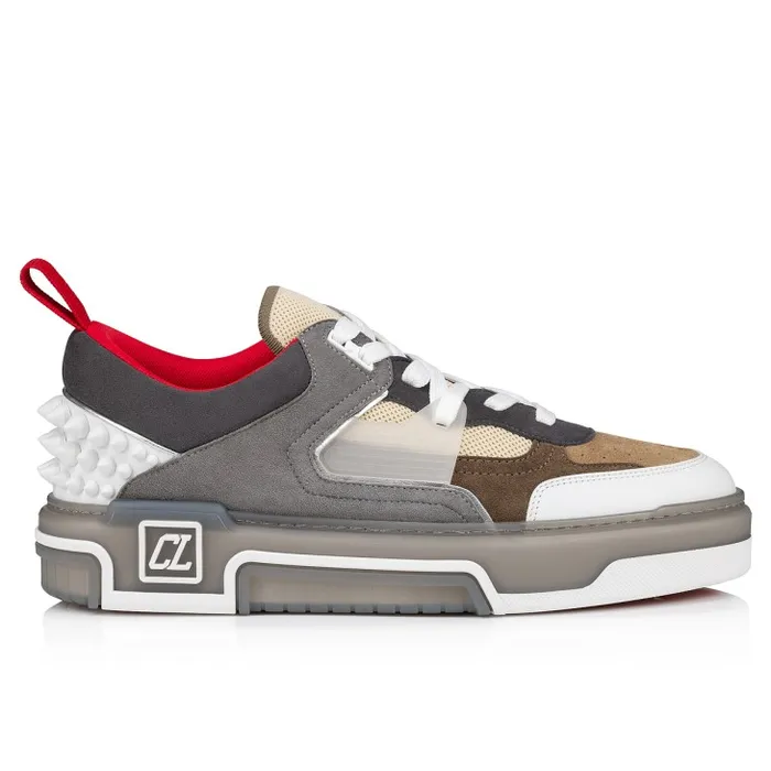 Men Astroloubi Sneakers 8211 Calf Leather Suede And Irdidescent Nappa Leather 8211 Multicolor Christian Louboutin Sneakers