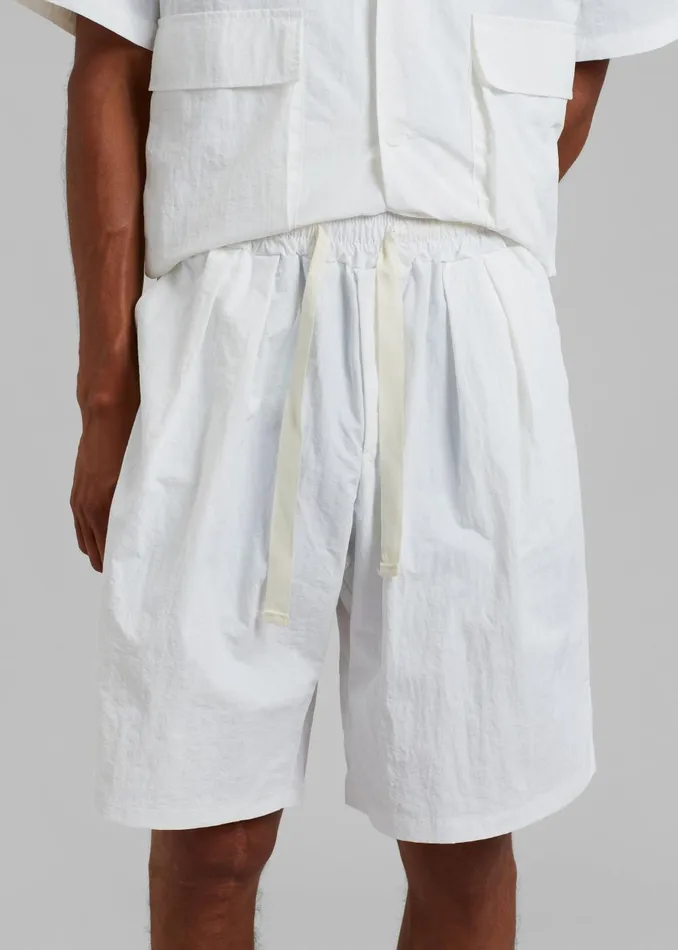 Men Axel Shorts 8211 White The Frankie Shop Bottoms