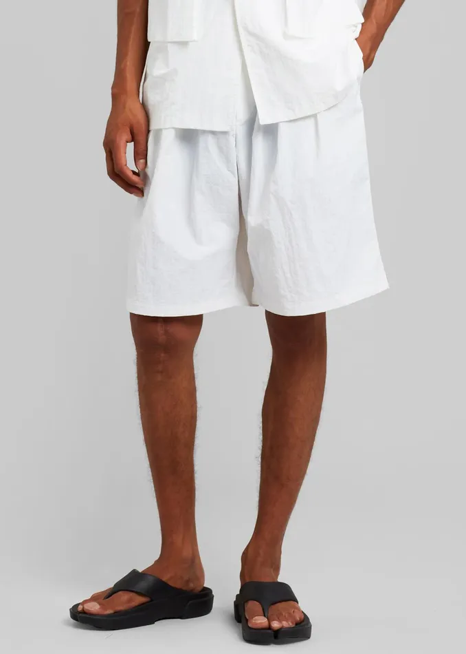 Men Axel Shorts 8211 White The Frankie Shop Bottoms