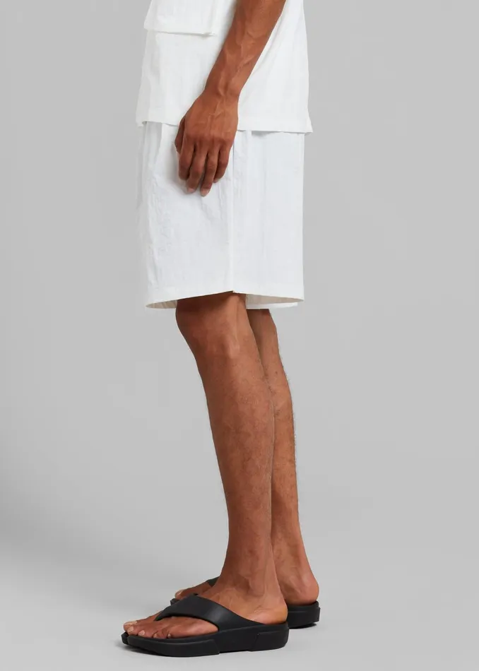 Men Axel Shorts 8211 White The Frankie Shop Bottoms
