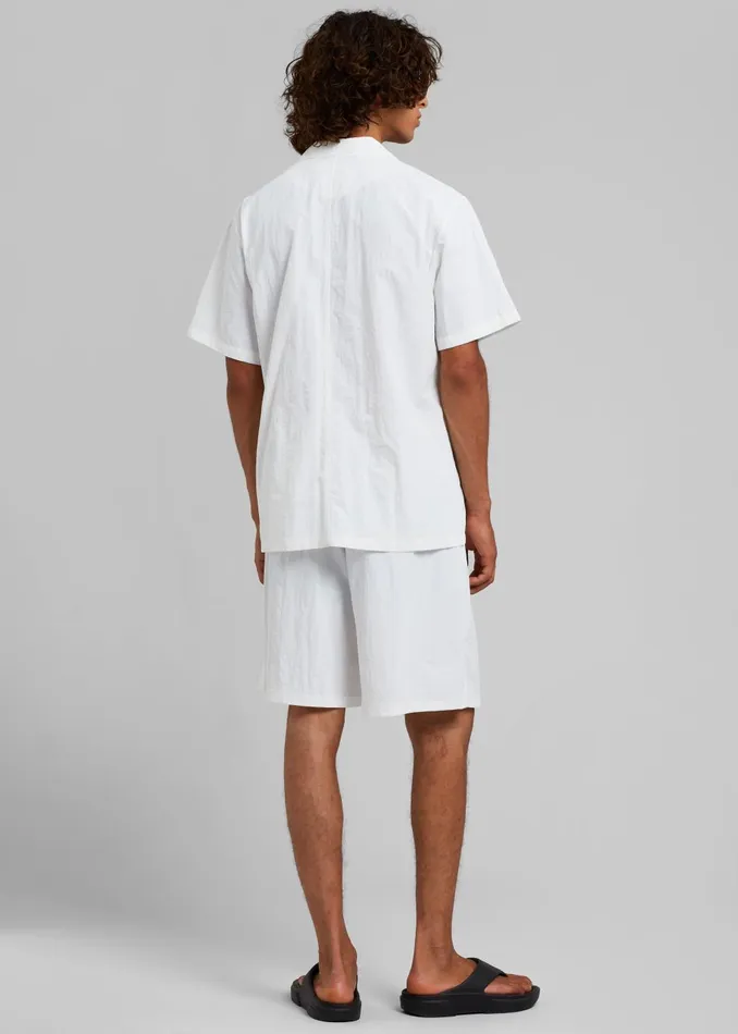 Men Axel Shorts 8211 White The Frankie Shop Bottoms