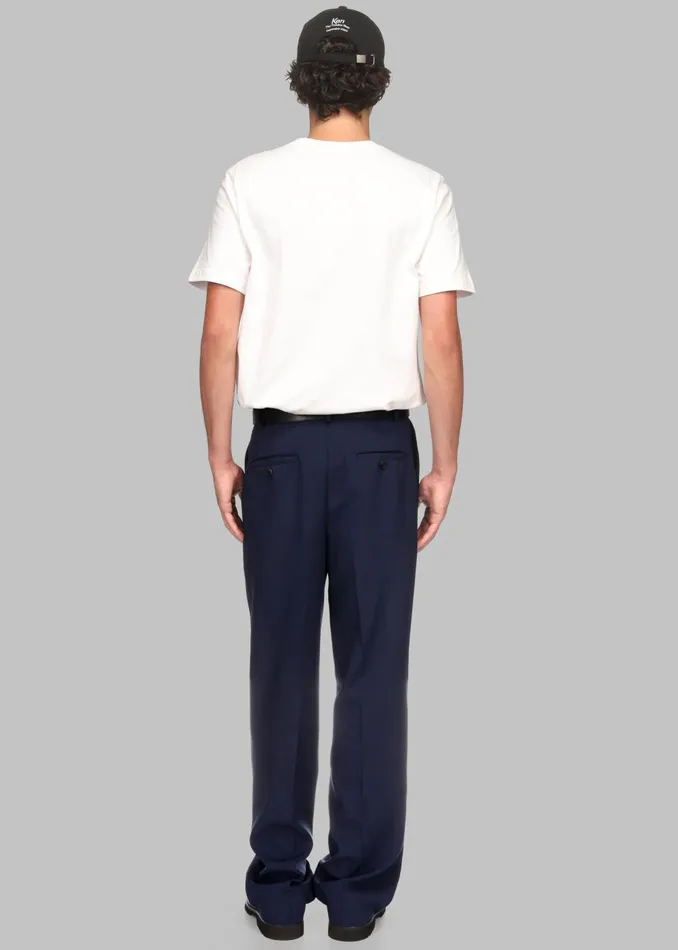 Men Beo Suit Pants X Barbie 8211 Blue The Frankie Shop Bottoms