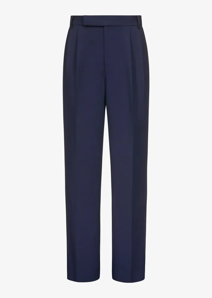 Men Beo Suit Pants X Barbie 8211 Blue The Frankie Shop Bottoms