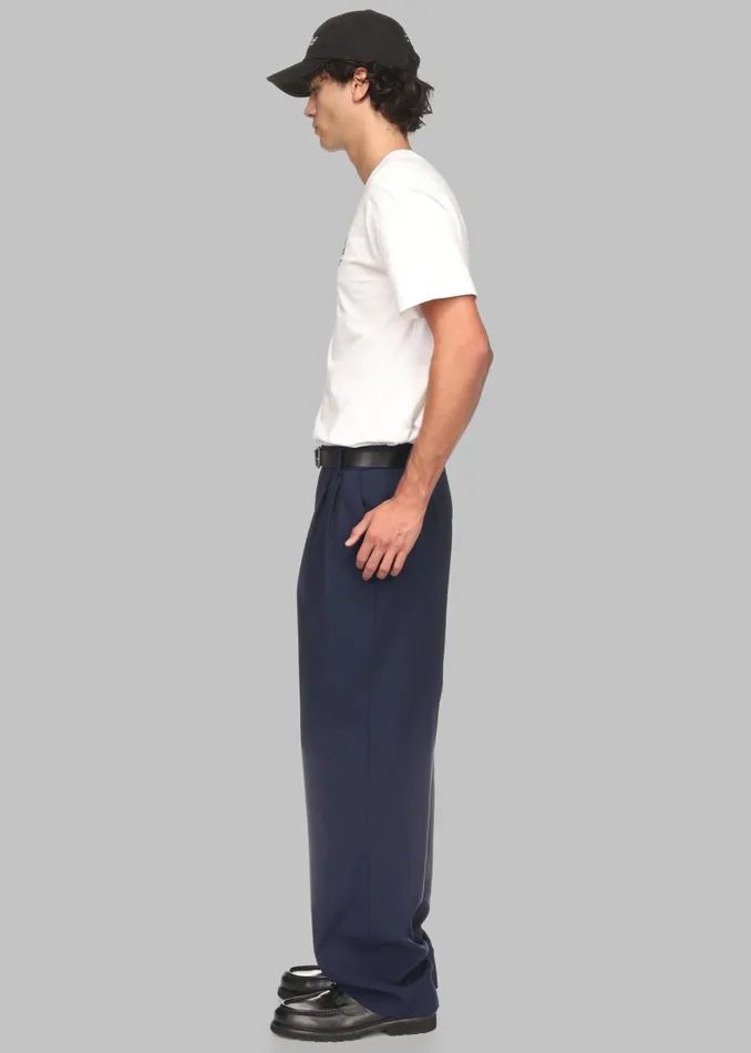 Men Beo Suit Pants X Barbie 8211 Blue The Frankie Shop Bottoms