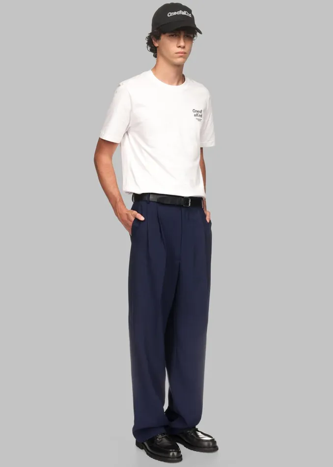 Men Beo Suit Pants X Barbie 8211 Blue The Frankie Shop Bottoms