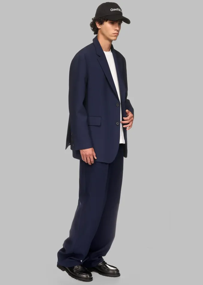 Men Beo Suit Pants X Barbie 8211 Blue The Frankie Shop Bottoms