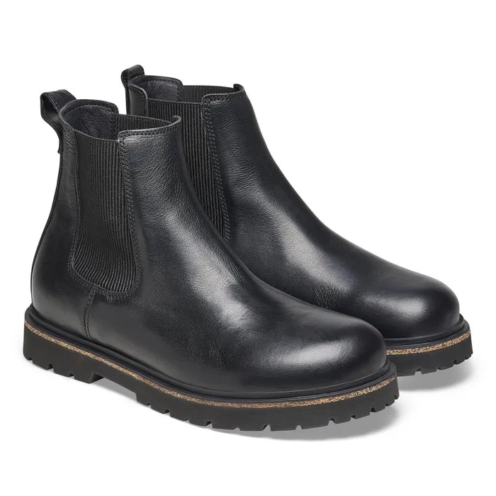Men Birkenstock Boots Highwood Slip Black