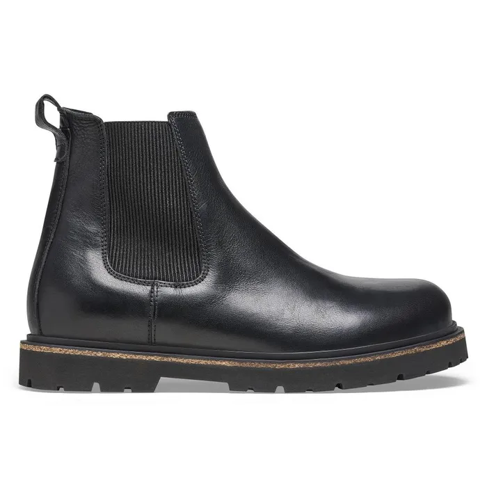 Men Birkenstock Boots Highwood Slip Black