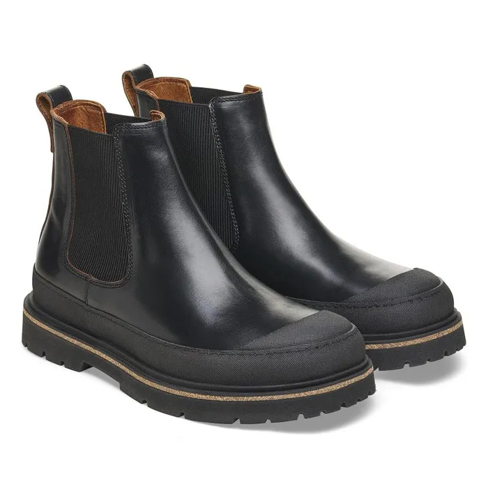 Men Birkenstock Boots Prescott Slip Black