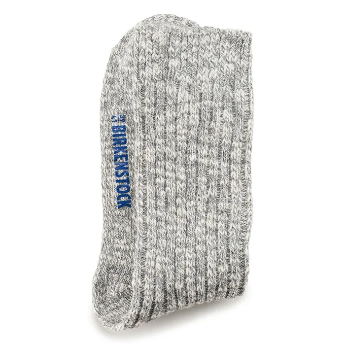 Men Birkenstock Socks Cotton Slub Graywhite